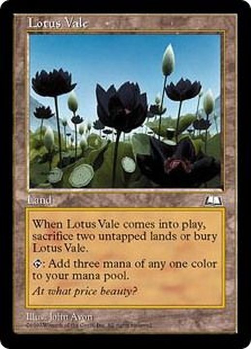 EX+]水蓮の谷間/Lotus Vale《日本語》【WTH】