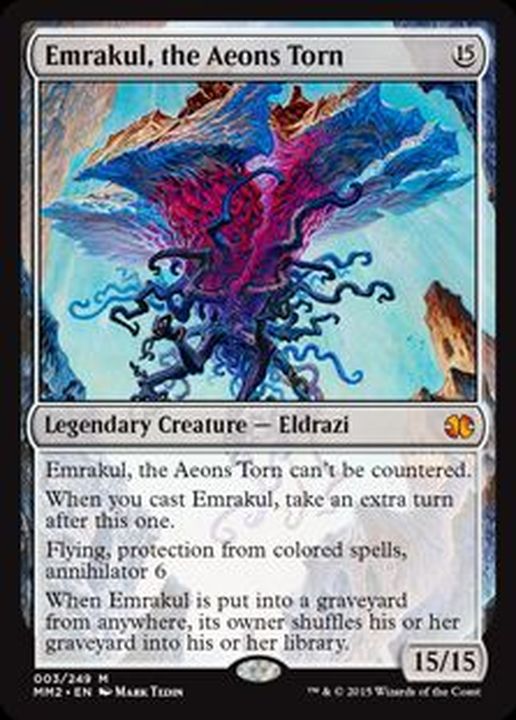 EX]引き裂かれし永劫、エムラクール/Emrakul, the Aeons Torn《英語