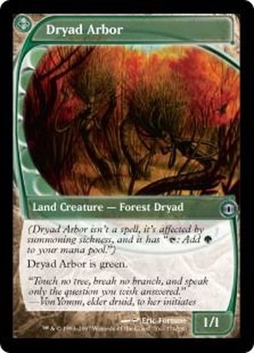 EX]ドライアドの東屋/Dryad Arbor《日本語》【FUT】