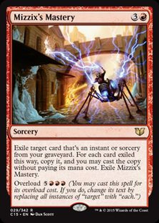 ミジックスの熟達/Mizzix's Mastery《英語》【Commander 2015】