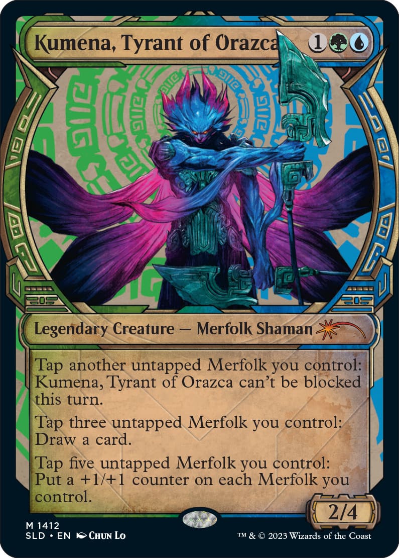 1412)オラーズカの暴君、クメーナ/Kumena, Tyrant of Orazca《英語
