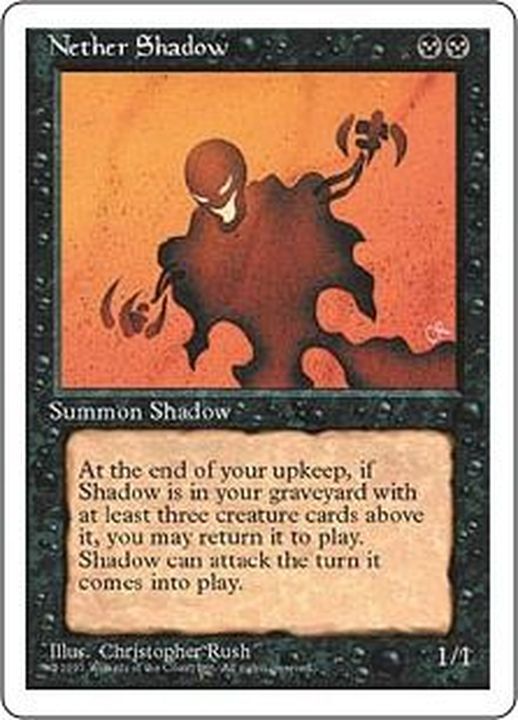 EX]冥界の影/Nether Shadow《日本語》【4ED】