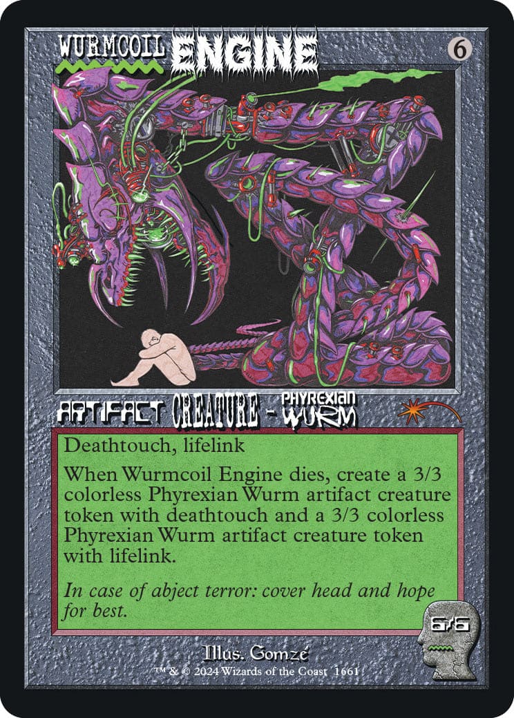 FOIL)(1661)ワームとぐろエンジン/Wurmcoil Engine《英語》【SLD】