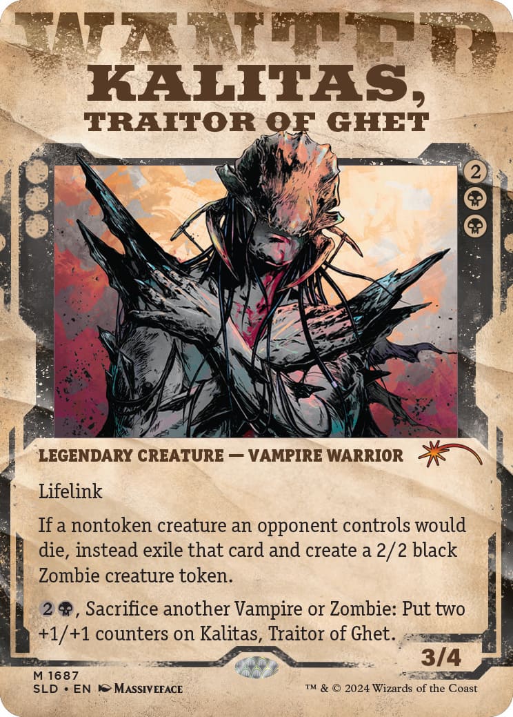 EX+](1687)ゲトの裏切り者、カリタス/Kalitas, Traitor of Ghet《英語