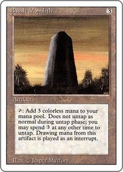 HPLD]玄武岩のモノリス/Basalt Monolith《英語》【3ED】