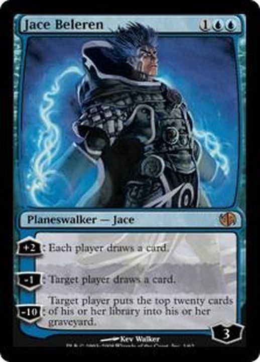 EX+]ジェイス・ベレレン/Jace Beleren《英語》【Duel Decks: Jace vs