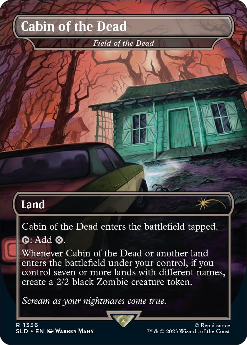MTG 死者の原野 英語版 ハロー FOIL 1枚 死者の原野/ Field of the