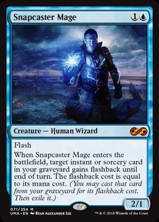 EX+]瞬唱の魔道士/Snapcaster Mage《英語》【UMA】