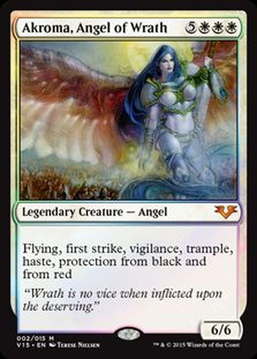 EX+]怒りの天使アクローマ/Akroma, Angel of Wrath《英語》【From the