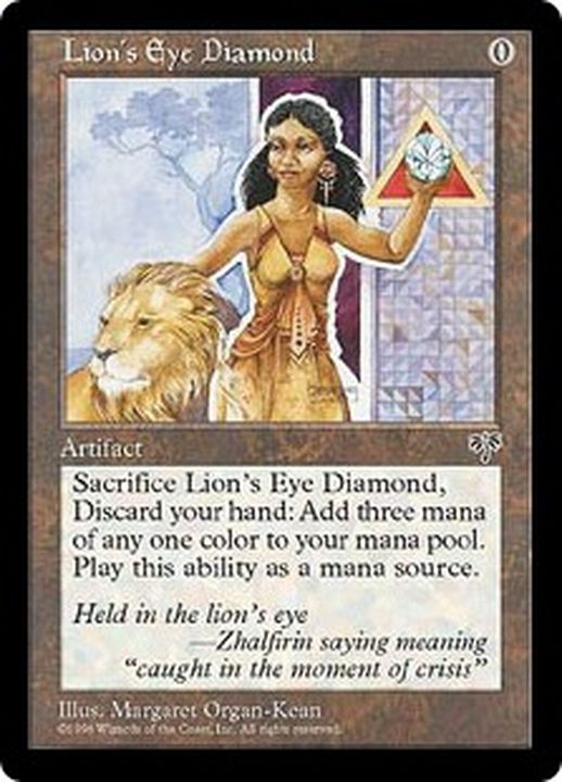 EX]ライオンの瞳のダイアモンド/Lion's Eye Diamond《英語》【MIR】