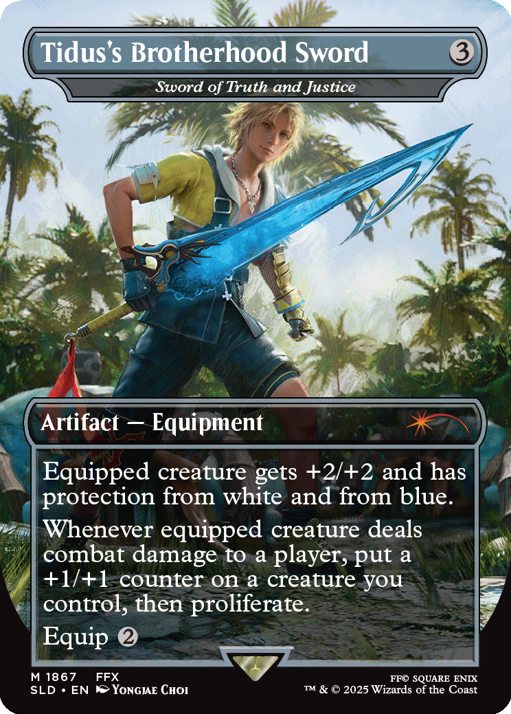 FOIL)(1867)ティーダのフラタニティ/Tidus's Brotherhood Sword