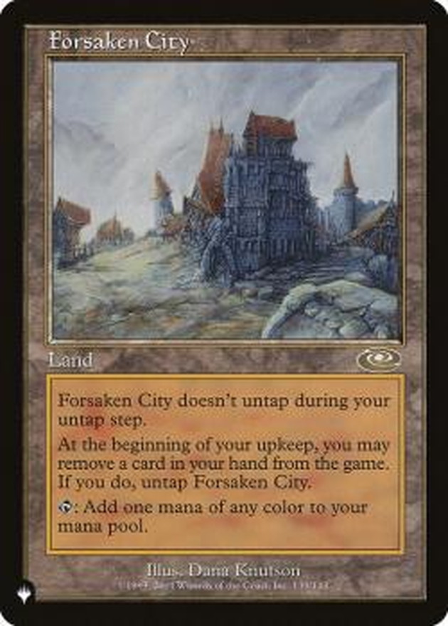 EX+]見捨てられた都市/Forsaken City《英語》【Reprint Cards(The List)】