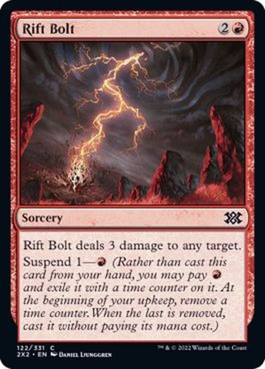FOIL)裂け目の稲妻/Rift Bolt《英語》【2X2】