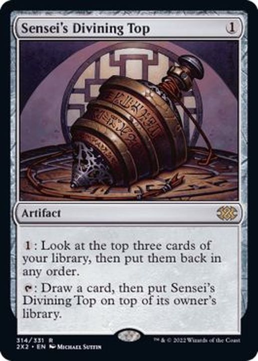 MTG 師範の占い独楽 英語 foil FOIL)師範の占い独楽/Sensei's Divining