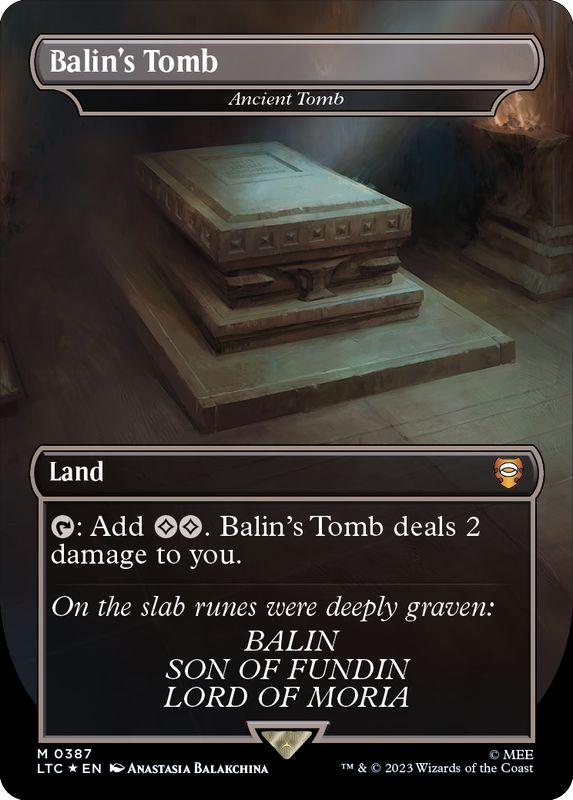 サージFOIL)バーリンの墓/Balin's Tomb // 古えの墳墓/Ancient Tomb