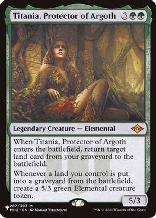 アルゴスの庇護者、ティタニア/Titania, Protector of Argoth《英語