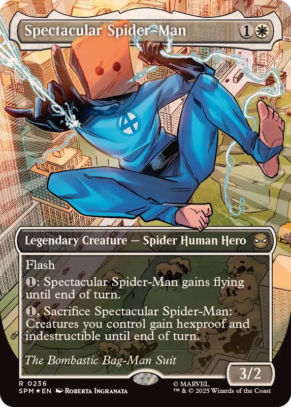 テクスチャーFOIL)(0236)スペクタキュラー・スパイダーマン