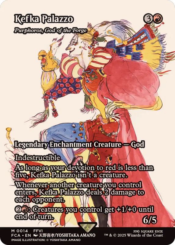 FOIL)ケフカ・パラッツォ/Kefka Palazzo // 鍛冶の神、パーフォロス
