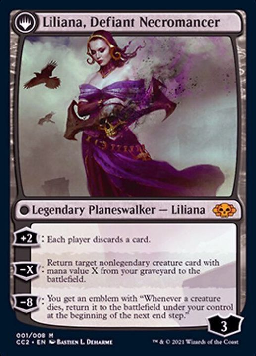 EX+](FOIL)異端の癒し手、リリアナ/Liliana, Heretical Healer《英語