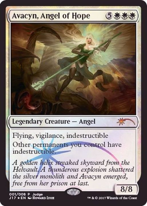 FOIL)希望の天使アヴァシン/Avacyn, Angel of Hope《英語》【Judge