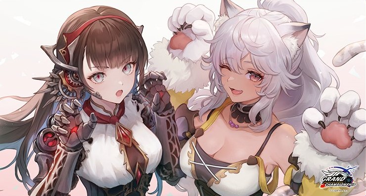 プレイマット『森羅鋼鉄 応援イラスト(モノ/ラティカ)(GCS仙台
