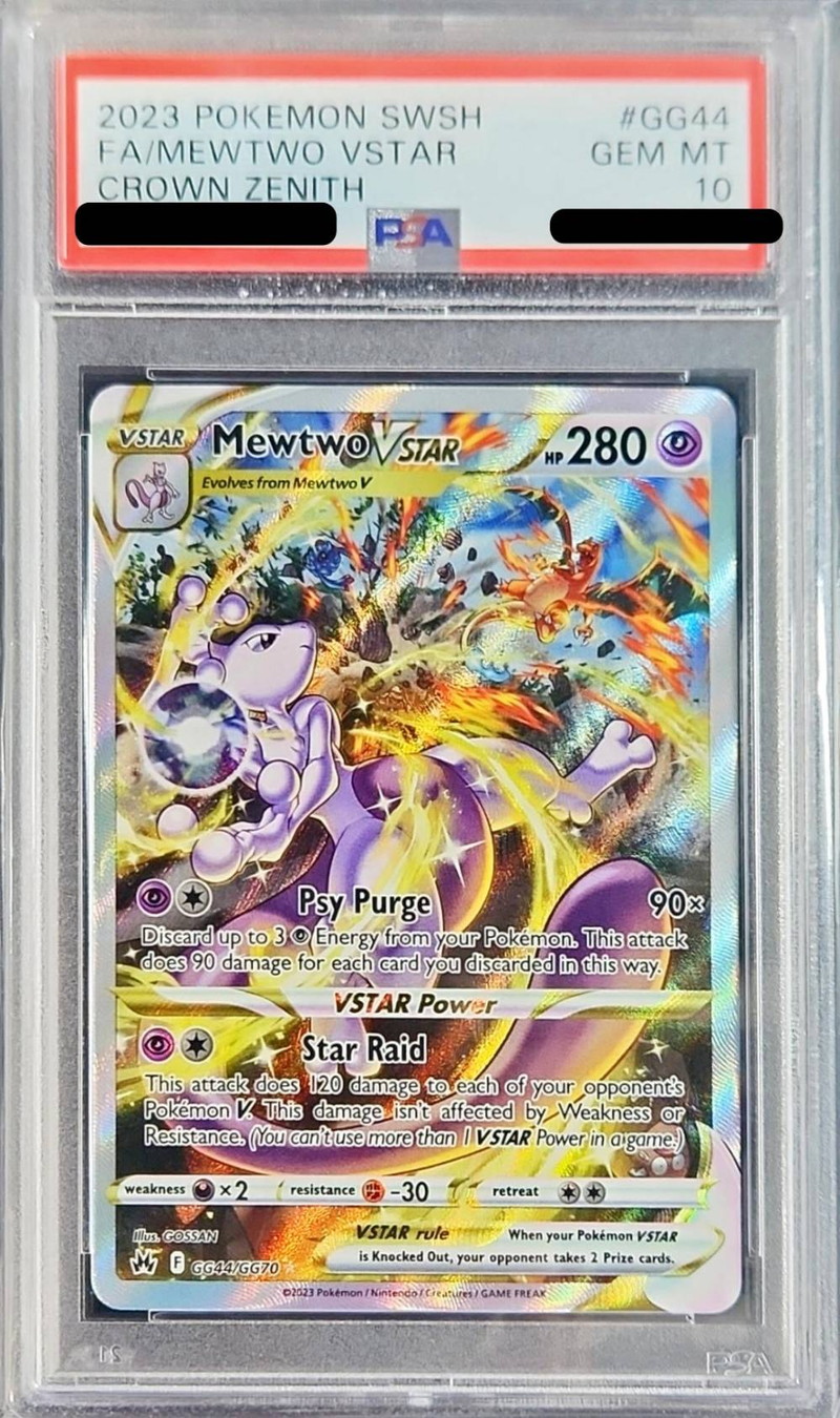 PSA10鑑定済〕ミュウツーVSTAR(英語版)【-】{GG44/GG70}