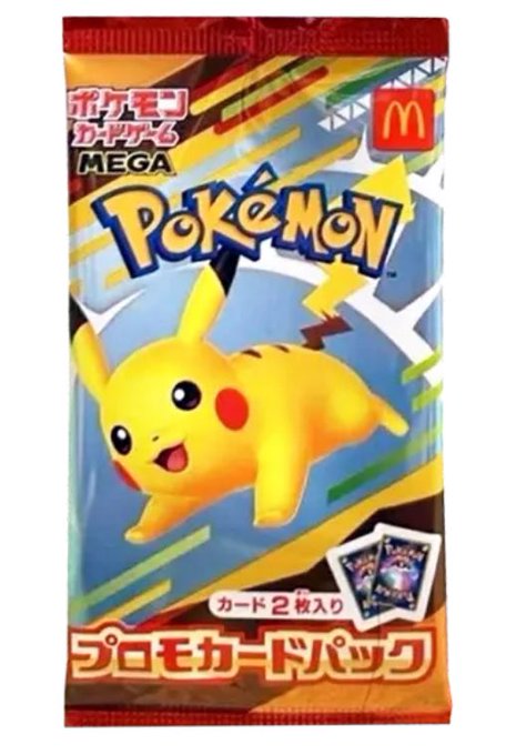 MEGAプロモカードパック(マクドナルド/ハッピーセット)【未開封パック】{-}