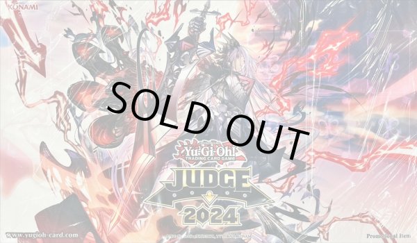 プレイマット『赫聖の妖騎士(JUDGE2024)』【-】{-}《プレイマット》