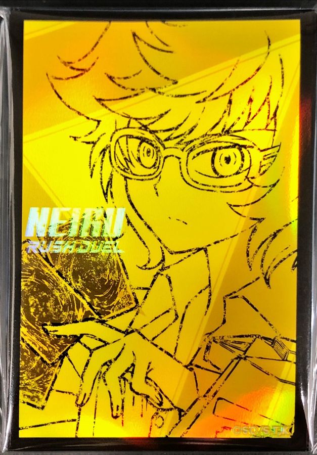 状態A-〕スリーブ『ネイルゴールド』70枚入り【-】{-}《スリーブ》