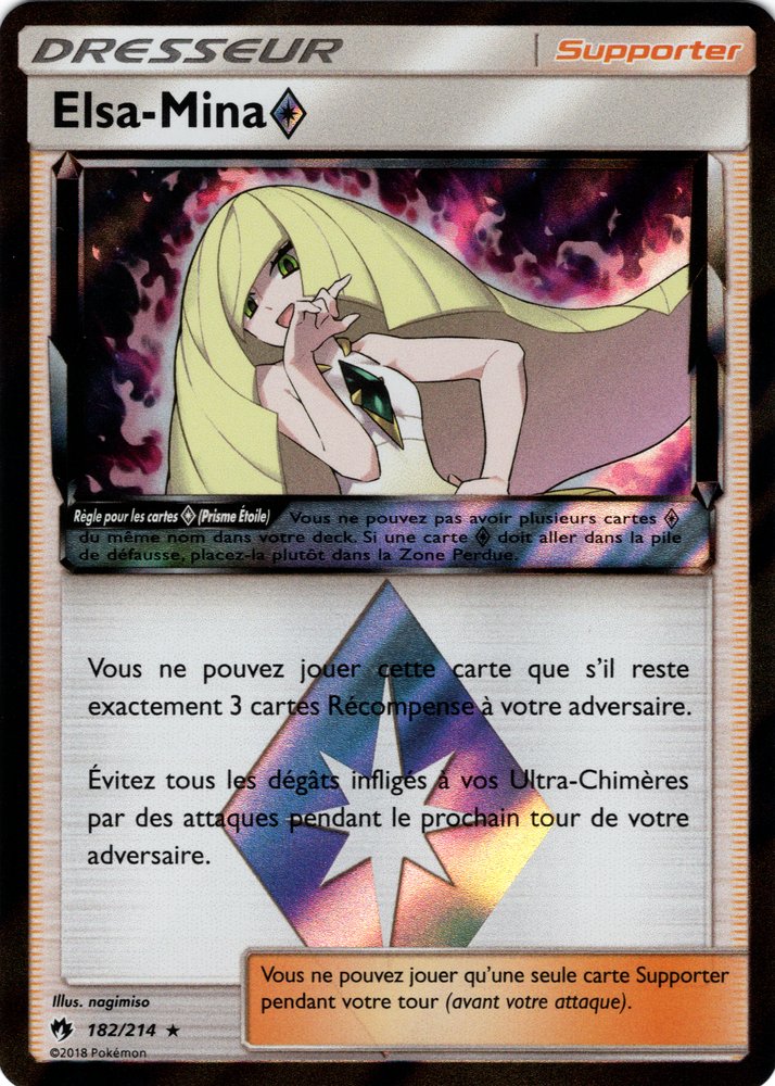 SL08_182/214 Elsa-Mina - PoKéMoN
