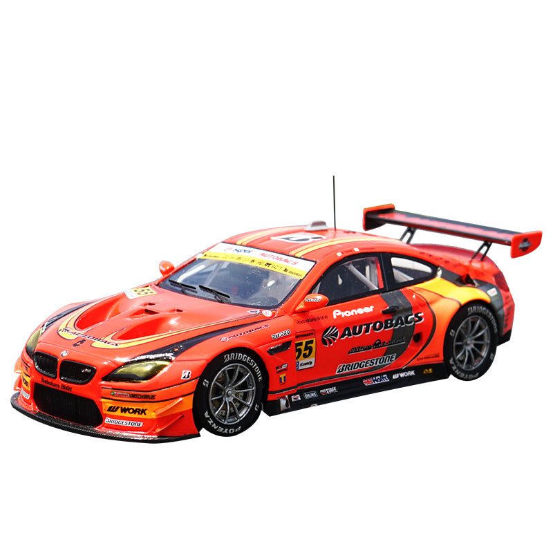 1:43 minichamp BMW M6 GT3 rally car Safari Force resin simulation