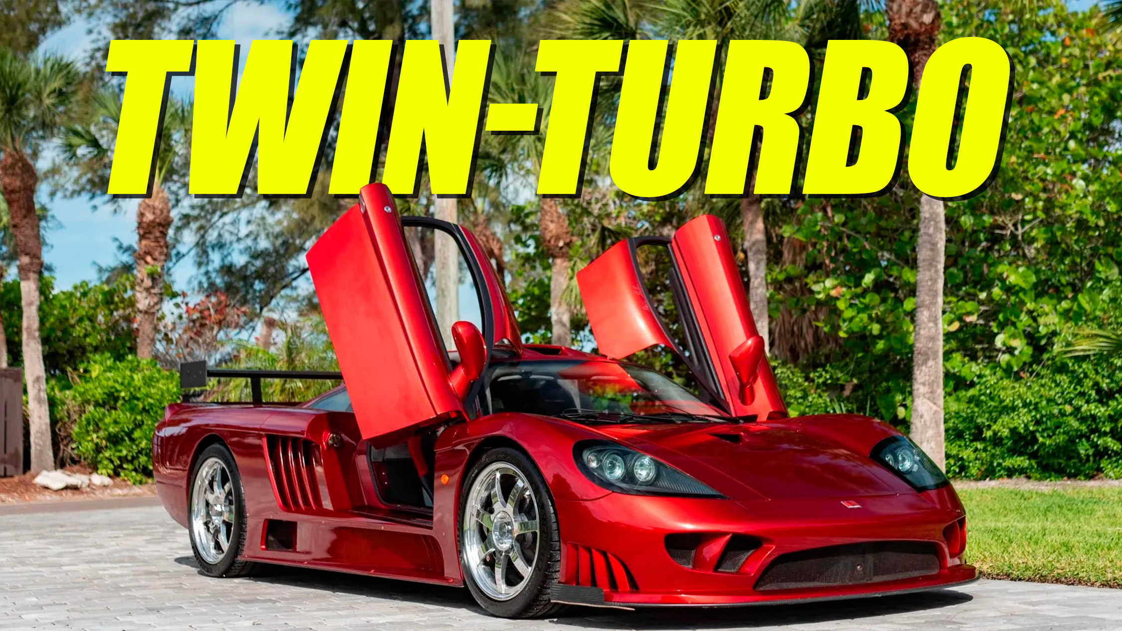 World's Only Saleen S7 Twin Turbo With Competition Package Offers
