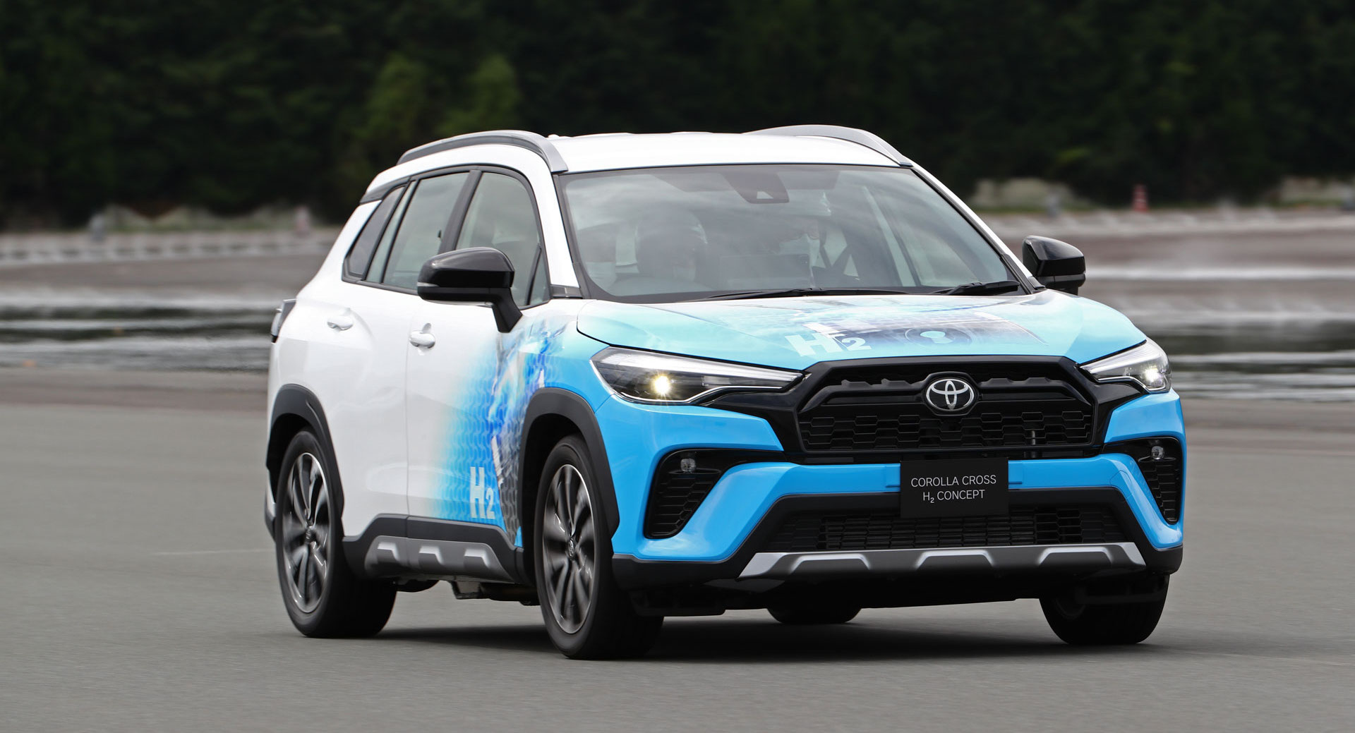 Turbocharged Toyota Corolla Cross H2 Hydrogen Concept Has A GR
