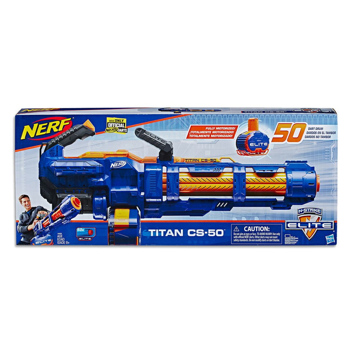 r*1様 (激レア）NERF Titan CS-10 トイガン 80発マガジン r*1様 (激