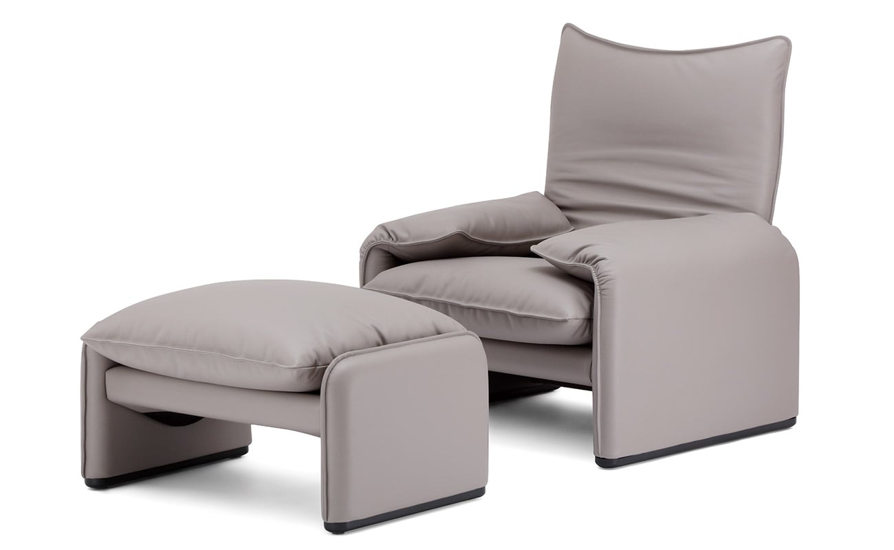 Cassina（カッシーナ）675-OT MARALUNGA 40-S/40 オットマンマラルンガ