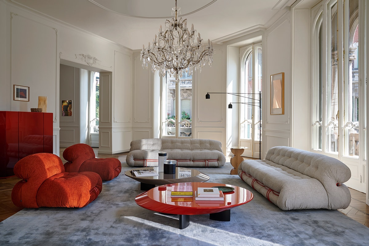 Cassina（カッシーナ）944 SORIANA ソリアナ 3人掛けソファ|カッシーナ