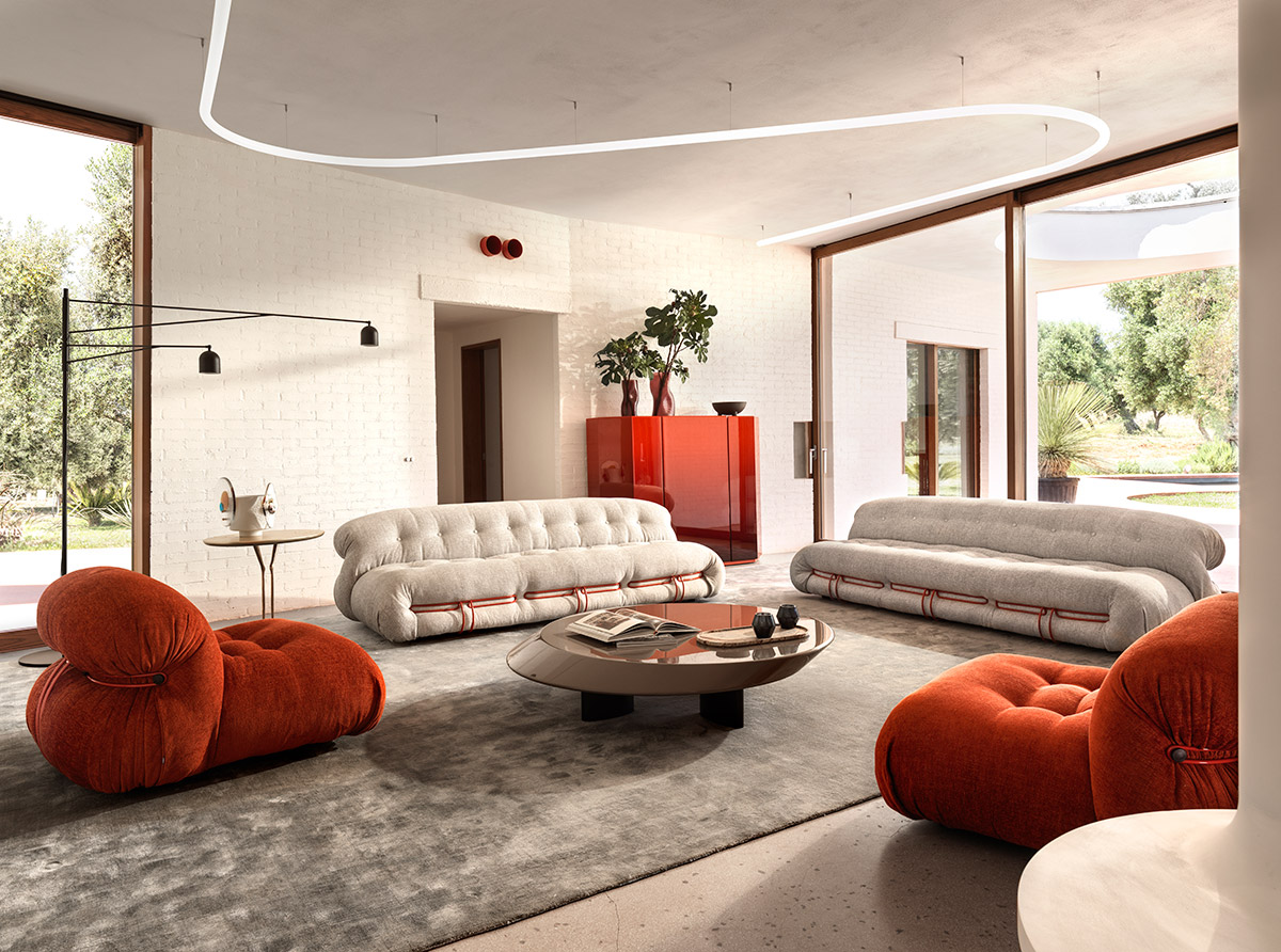 Cassina（カッシーナ）944 SORIANA ソリアナ 2人掛けソファ|カッシーナ