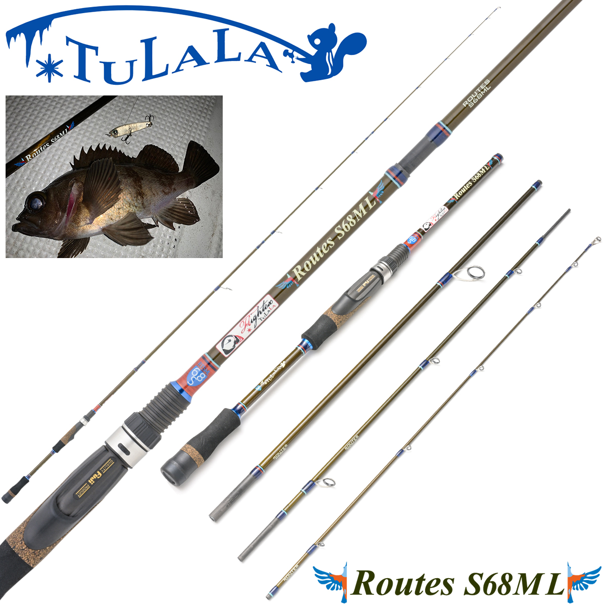 ツララ(TULALA) 23FLIGHTEX Routes(ルーツ) S68ML ツララ(TULALA
