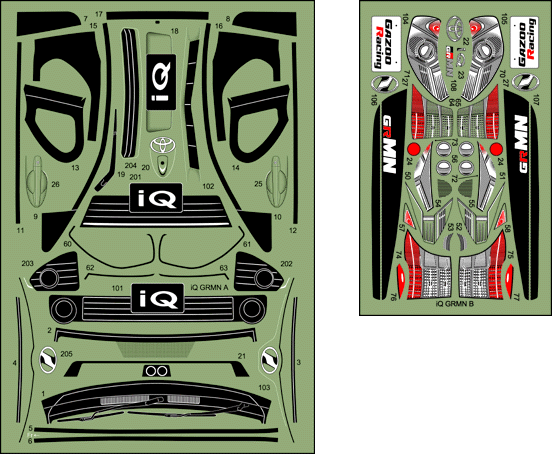 RCcar body