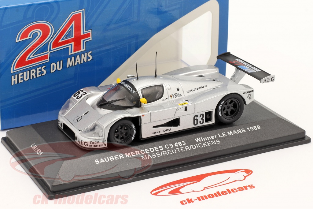 hpi racing 1/43 ザウバー メルセデス C9 #62 1987 ル マン(hpi