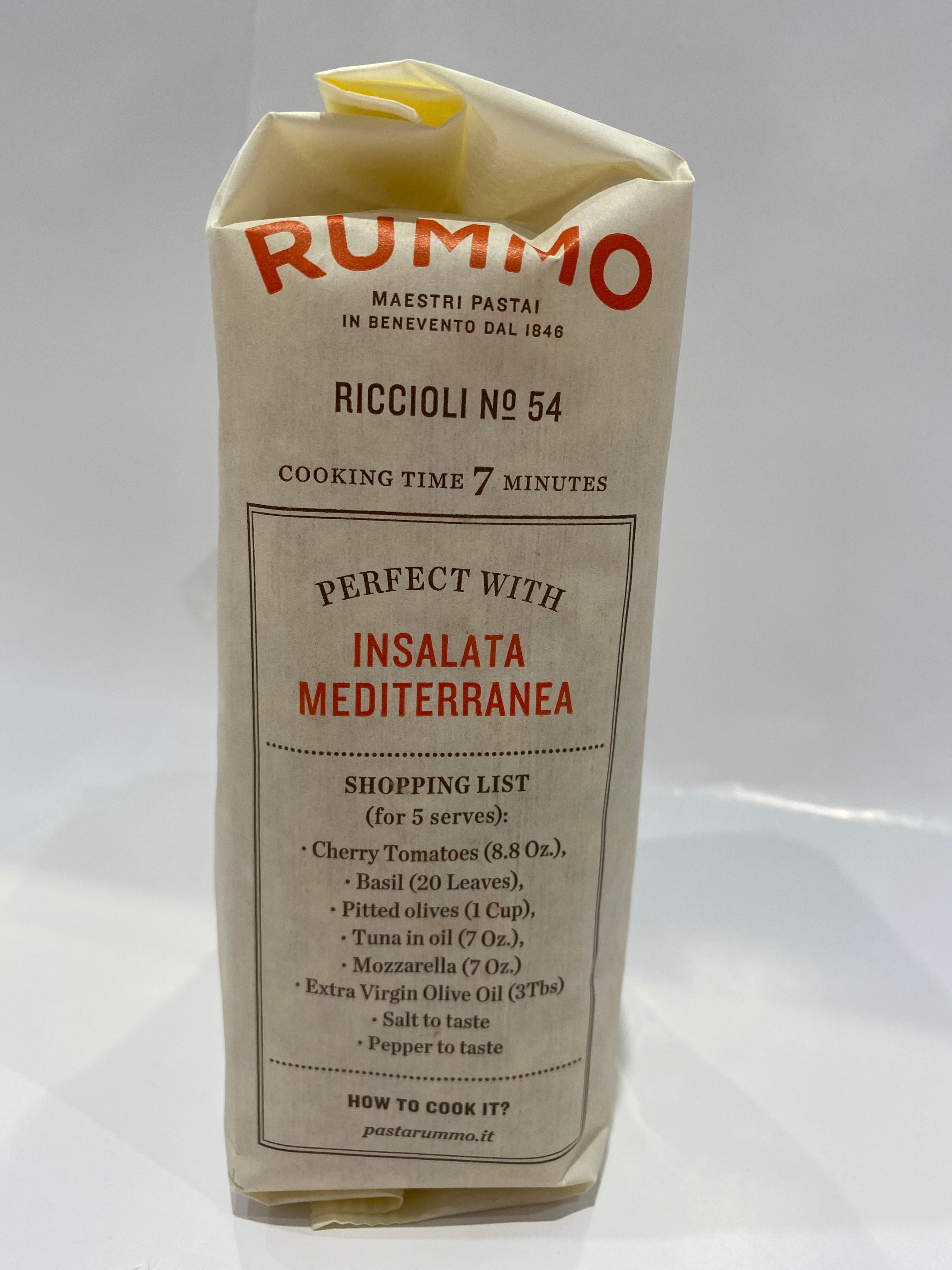 Rummo - Cavatappi #54 Pasta - 454g (16 oz) – Cerini Coffee & Gifts