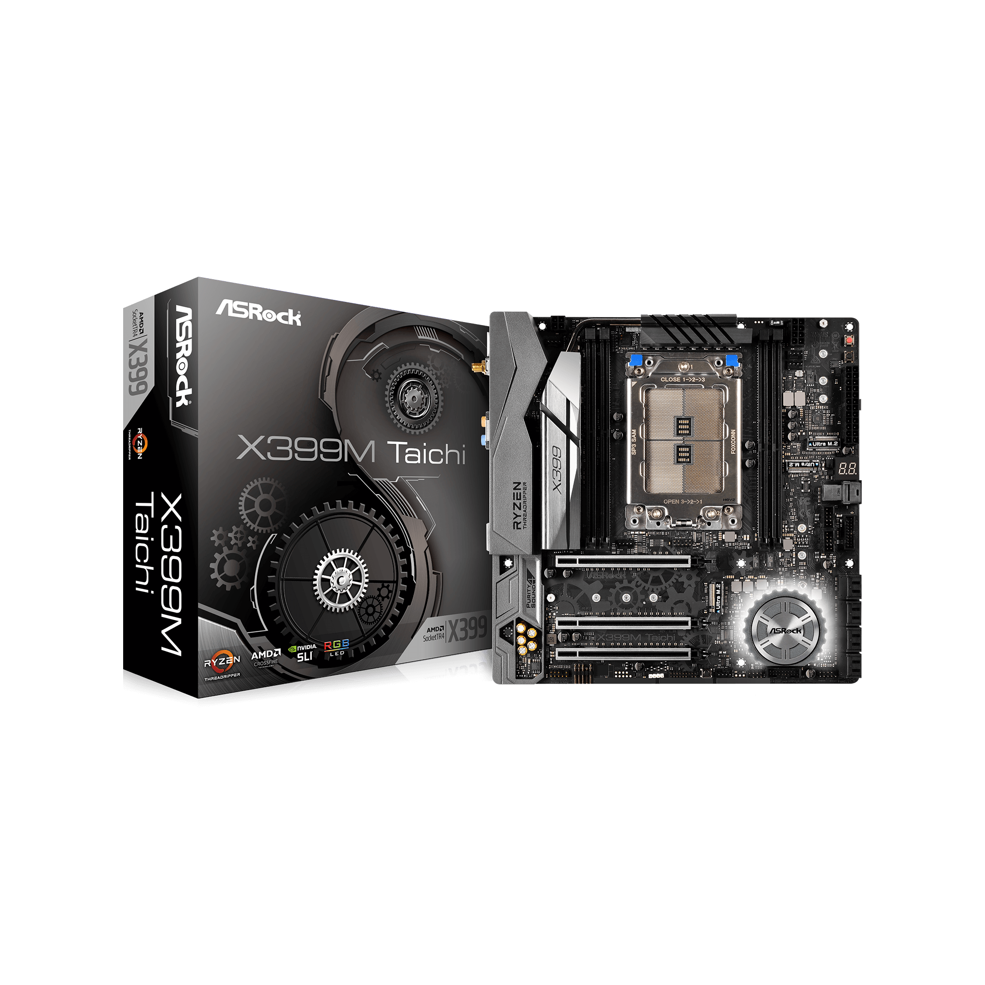 X399M Taichi | ASRock(アスロック) Socket TR4 AMD X399 MicroATX