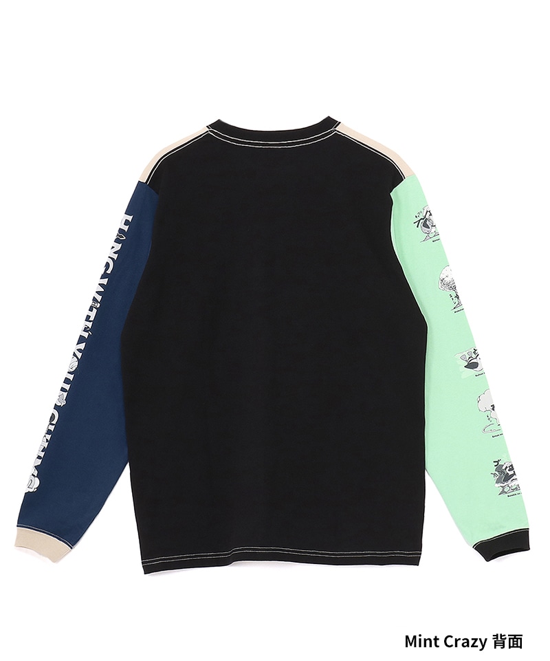 The Ninja Brushed L/S T-Shirt/ザニンジャブラッシュドロングスリーブ