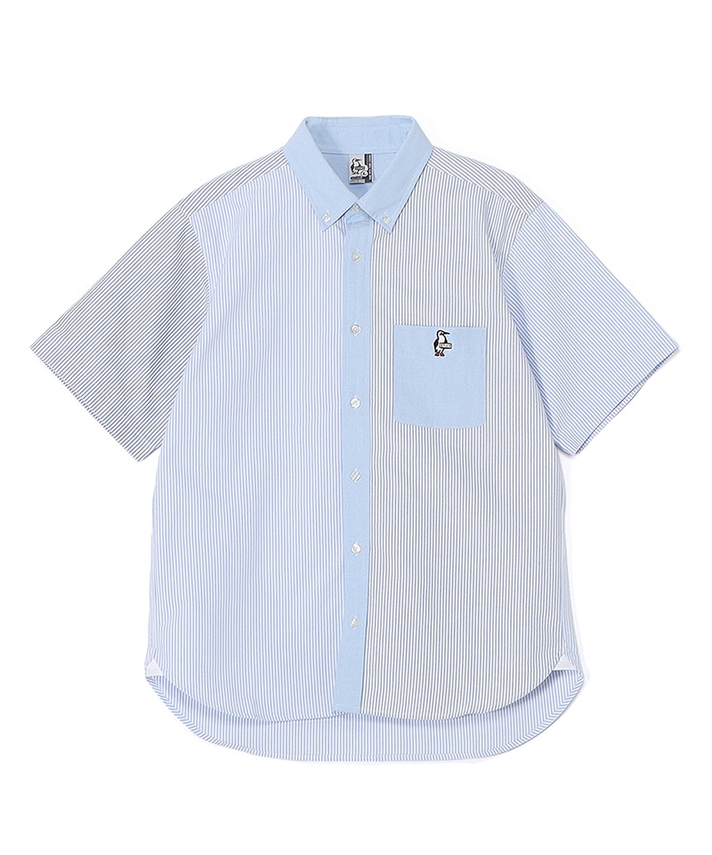 CHUMS OX S/S Shirt/チャムスオックスショートスリーブシャツ(シャツ