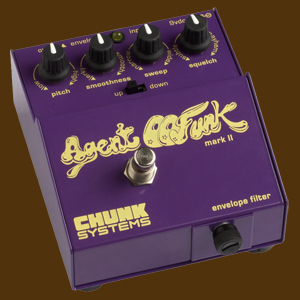 Chunk Systems bass effects: Agent 00Funk Mark II envelope filter