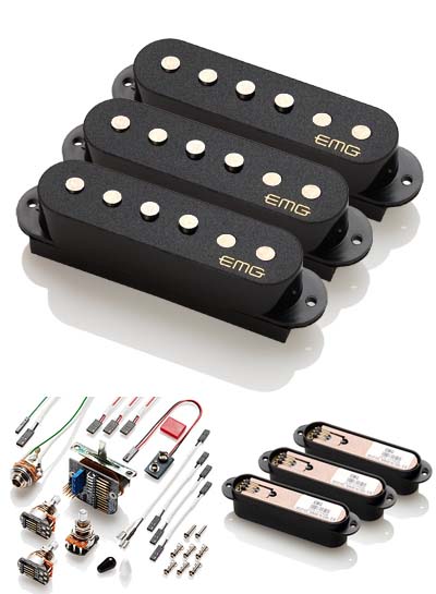 EMG EMG-SV SET BLACK エレキギター用ピックアップ(イーエムジー