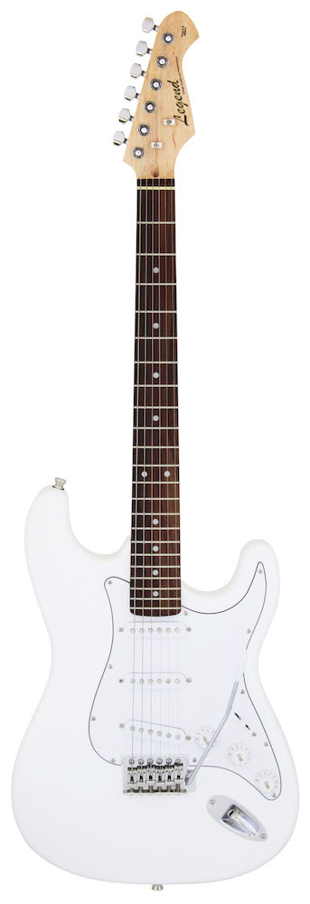 入門用 初心者向け オススメギター!】 LEGEND レジェンド LST-Z WH
