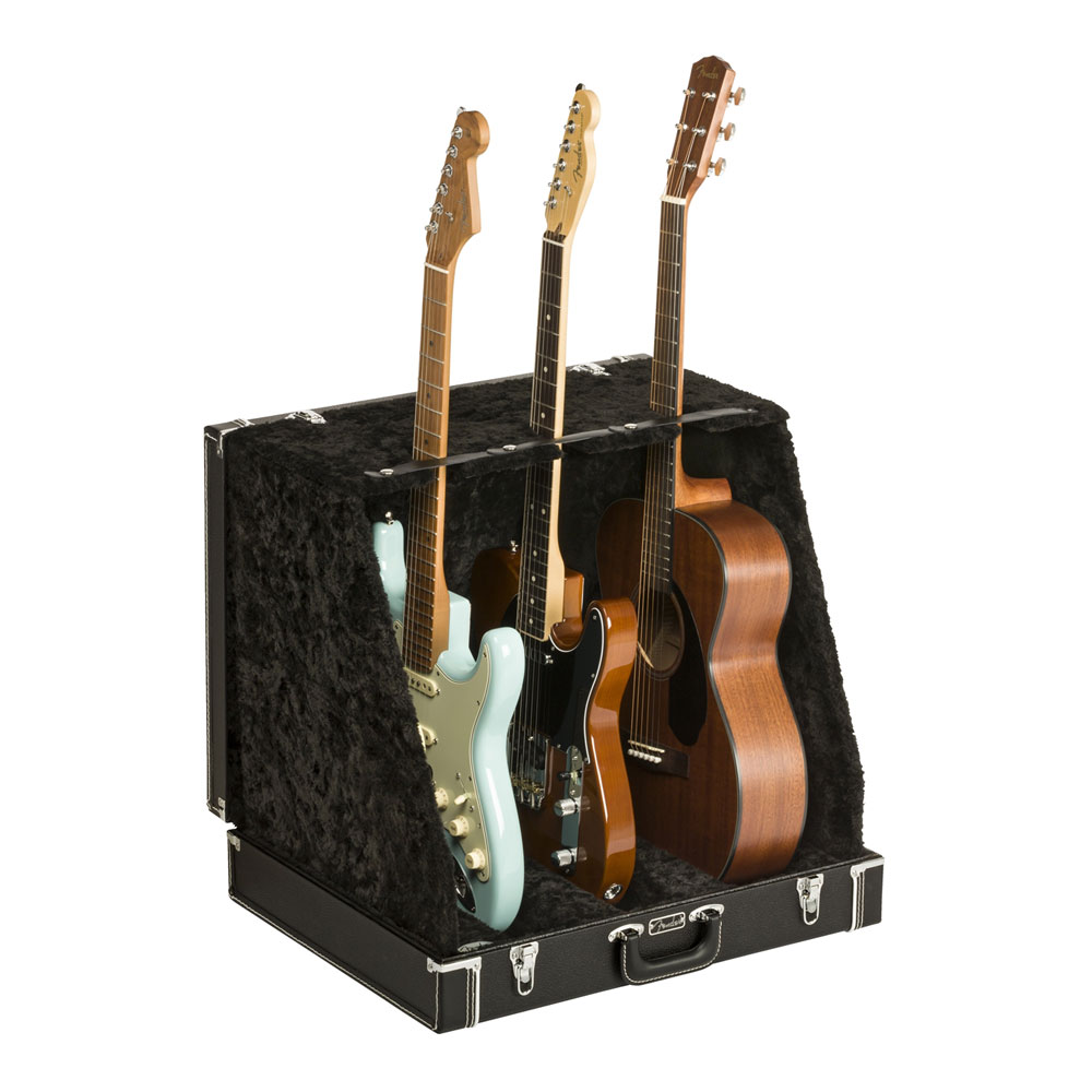 フェンダー Fender Classic Series Case Stand Black 3 Guitar 3本立て