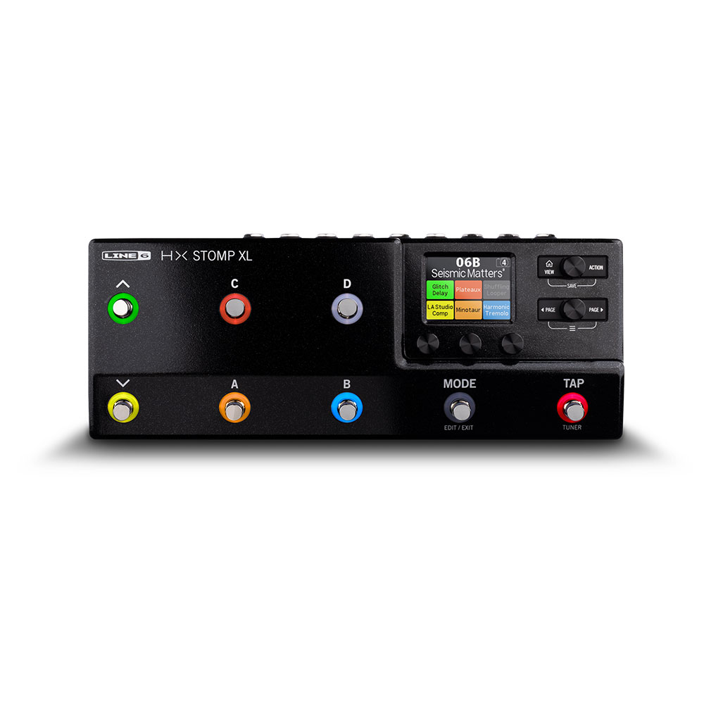 LINE6 HX Stomp XL マルチエフェクター(コンパクトなサイズであり