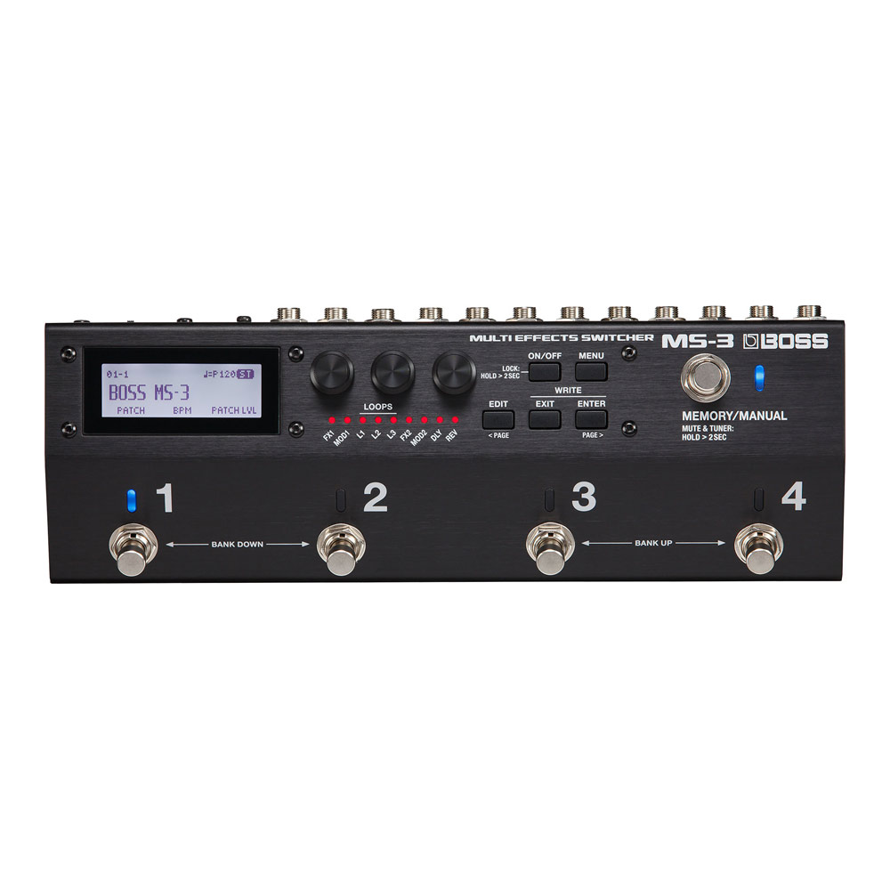 BOSS MS-3 Multi Effects Switcher マルチエフェクター＆スイッチャー
